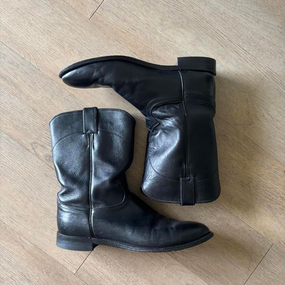 Justin-boots Men's Black Boots